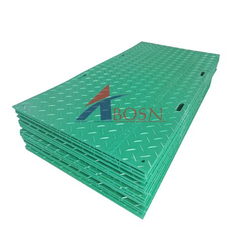 Construction Equipment Temporary Abosn Base Mat Ground Protection Mat