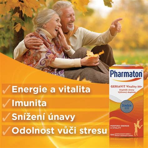 Pharmaton Geriavit Vitality Tbl Skladem Benu Cz