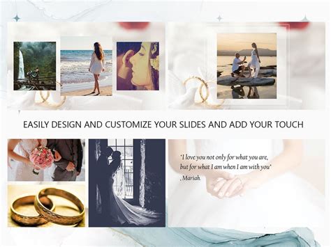 Wedding Slideshow Powerpoint Template, Instant Download Editable ...