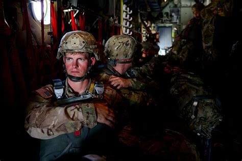 U S Army Rd Airborne Brigade Paratroopers Wait Nara Dvids