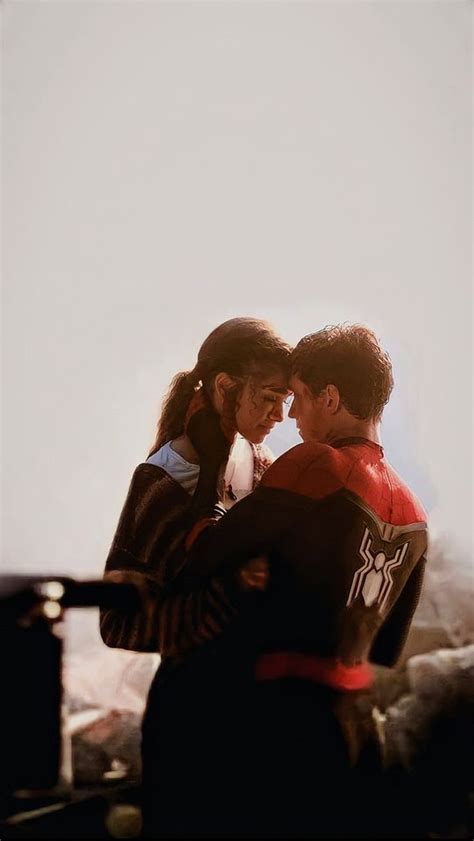 Behind The Scenes Spidermannowayhome Spiderman Peterparker Mj