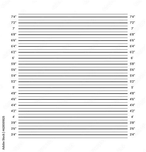 Mug Shot Police Board Identification Frame For Crime Criminal Mugshot