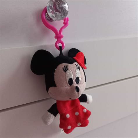 Myszka Miki Disney Minnie Mouse Brelok Zawieszka Maskotka Pluszak