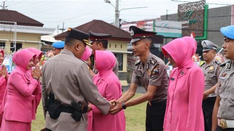 23 Personel Polres Wonosobo Dapat Kenaikan Pangkat Kapolres Jadikan