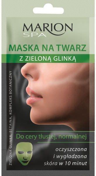 Maseczka Marion Maska Na Twarz Z Zielon Glink G Opinie I Ceny Na