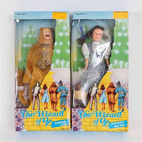 Multi Toys Wizard Of Oz 50th Anniversary Doll Set In Original Boxes 1988 Ebth