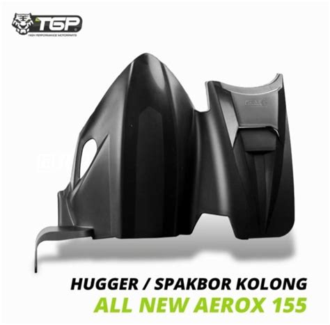 Hugger Spakbor Kolong New Aerox 155 2021 Tgp Original Full Black