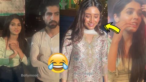 Pranali Rathod Harshad Chopda Shivangi Joshi Funniest Exit Ever Seen