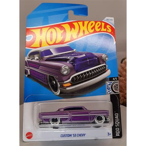 HOT WHEELS CUSTOM 53 CHEVY 2024 PURPLE RTH Shopee Malaysia