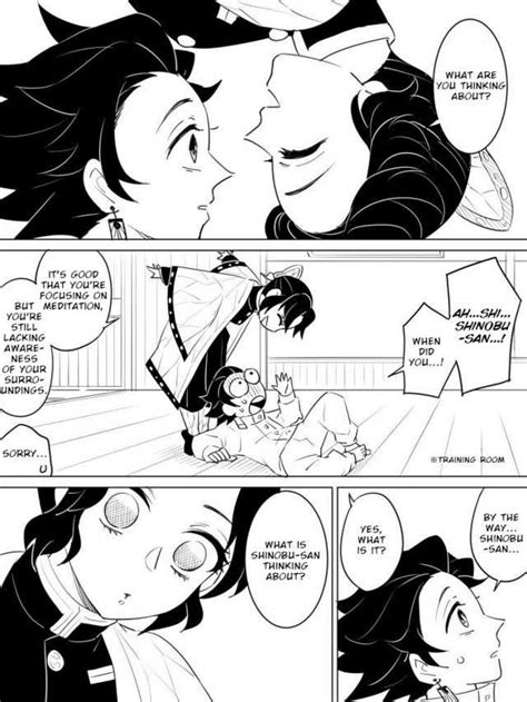 Tanjiro X Shinobu Doujinshi Anime Demon Slayer Anime