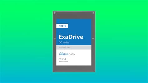 Nimbus Data Announces Worlds Largest 35 Inch Ssd With 100tb Storage Mashable