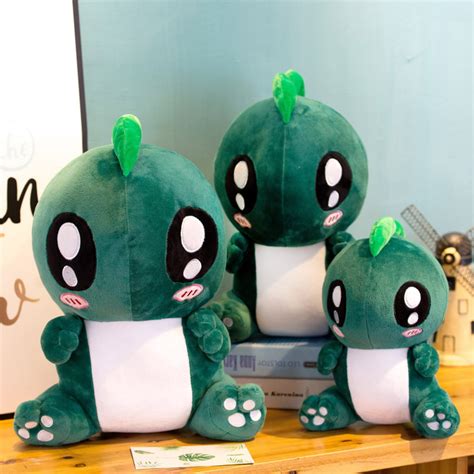 Cute Green Dinosaur Plushie - Plushie Shop