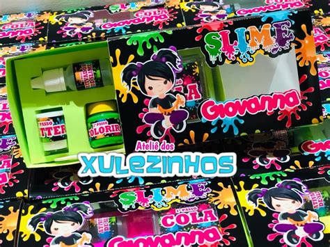 Kit Slime Na Caixa Elo Produtos Especiais