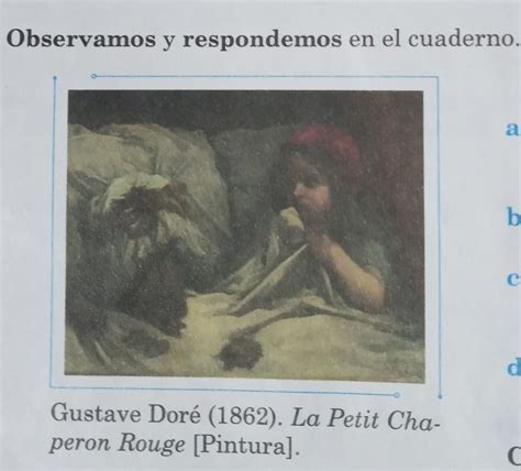 A De Qu Trata El Cuento Con El Que Se Asocia Lapintura B Qu