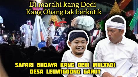 Kang Dedi Mulyadi Vs Kang Ohang Di Acara Safari Budaya Desa Leuwigoong