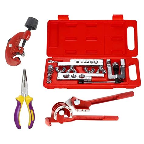 Buy Digital Craft 8pcs Flaring Tool Kit Heavy Duty Steel Flaring Tools Kits Manual Pipe Double