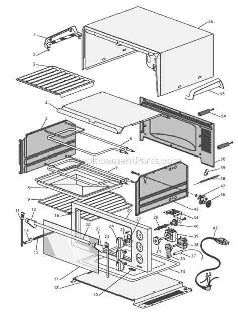 DeLonghi EO1260 Parts List and Diagram : eReplacementParts.com