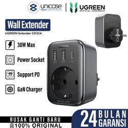 Jual Wall Outlet Extender Ugreen W Gan Usb Type C Pd Fast Charging