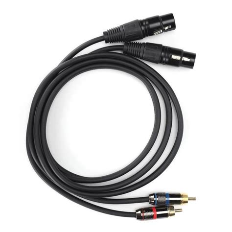 Sonew Câble double XLR femelle vers double RCA Jorindo Dual XLR Femelle