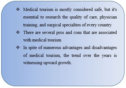 Pros And Cons Of Medical Tourism | EdhaCare