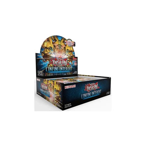 Buy Yu Gi Oh JCC Boite De 24 Boosters LInfini Interdit Konami