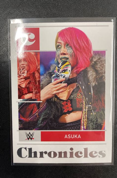 Yahoo Asuka Panini Chronicles Wwe