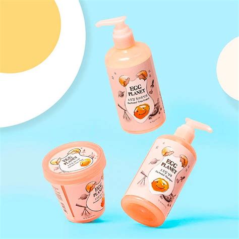 Маска для волос с экстрактом овсяных хлопьев Daeng Gi Meo Ri Egg Planet ...