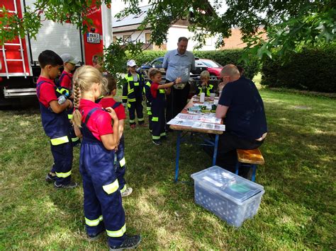 16 07 22 Abnahme Der Tatze Freiwillige Feuerwehr Geislitz