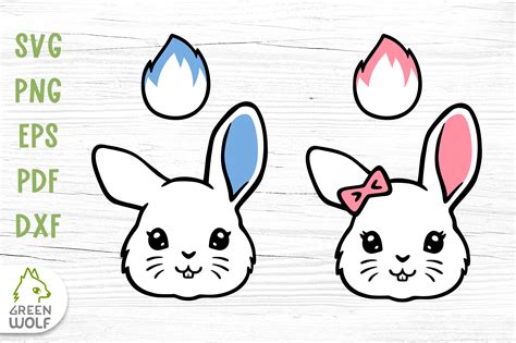 Bunny Face Clipart