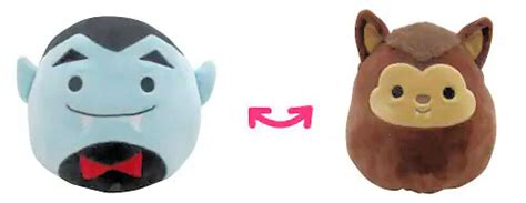 Squishmallow Official Kellytoy Halloween Squad Plush Drake And Wade Flip