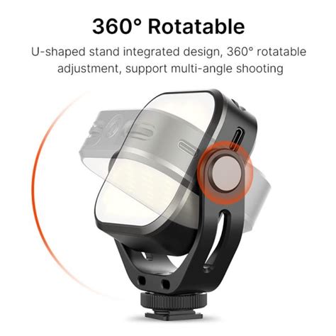 VIJIM R316 Foldable RGB LED Video Light 2600K-12000K 20W 2960 LUX DSLR ...