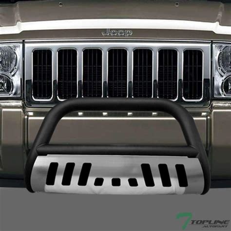 Tlaps Matte Black Bull Bar Brush Push Front Bumper Grill Grille Guard