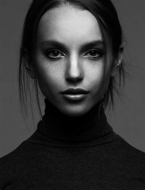 Black And White Portrait Photography Studio