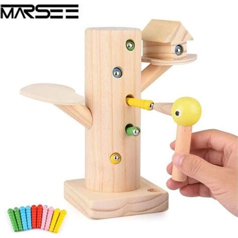 Jouet Montessori pour Enfant MARSEE Jouet Éducatif Magnétique en