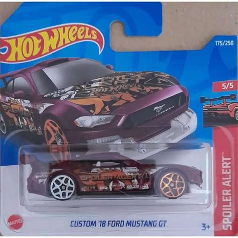 Hot Wheels Spoiler Alert Custom Ford Mustang GT Universo Hot Wheels