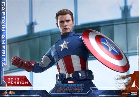 Hot Toys MMS563 Avengers Endgame 1 6 Captain America 2012 Version AcareToys จำหนาย ของเลน