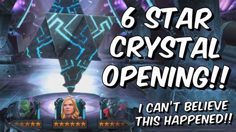 6 Star Crystal And 5 Star Featured Crystal Opening Marvel Contest Of Champions Youtube