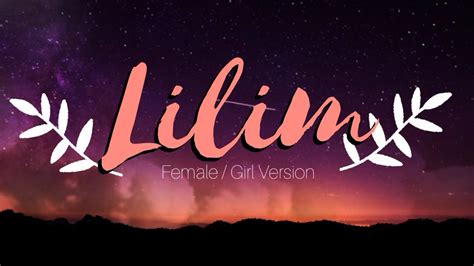 Lilim By Victory Worship Female Girl Version With Lyrics For Praise