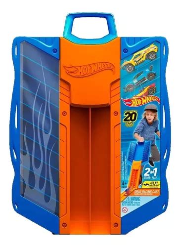 Hot Wheels Valija Porta Autos Lanzador Car Case Hwcc