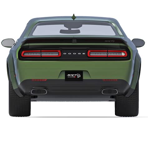 Dodge Challenger SRT Hellcat Red Eye 2021 - 3D Model by podshyvalov