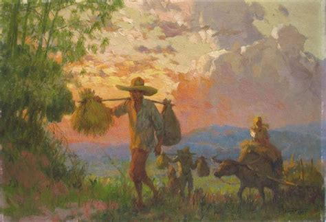 fernando amorsolo pittore  genere filipino art philippine art