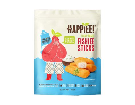 Happiee! Plant Based Fishiee Sticks | myaeon2go