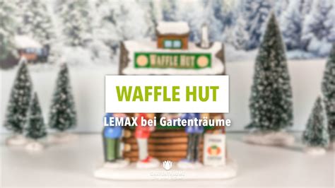 Lemax Waffel Hut Bei Gartentr Ume Youtube