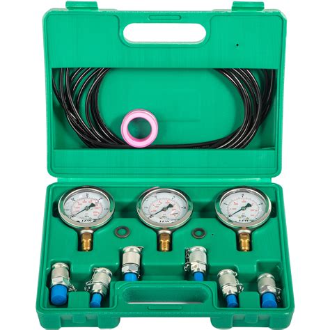 Excavator Hydraulic Pressure Test Kit Pressure Test Gauge Coupling