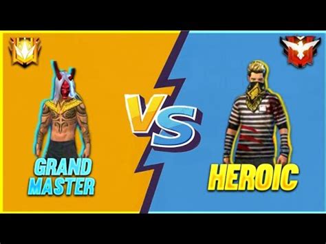 GRANDMASTER VS HEROIC HIGHLIGHTS BEST HEADSHOTS MONTAGE FREE FIRE