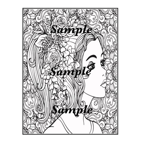 Printable Coloring Page Etsy