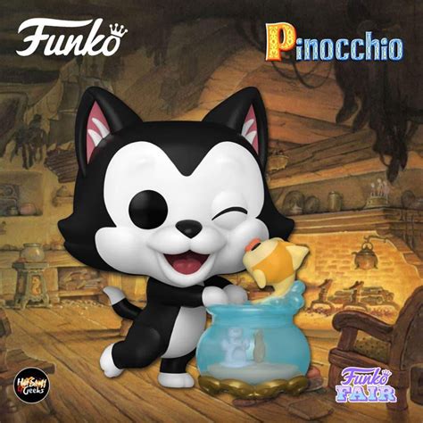 Funko Pop Pop Disney Pinocchio 80th Anniversary Figaro Kissing