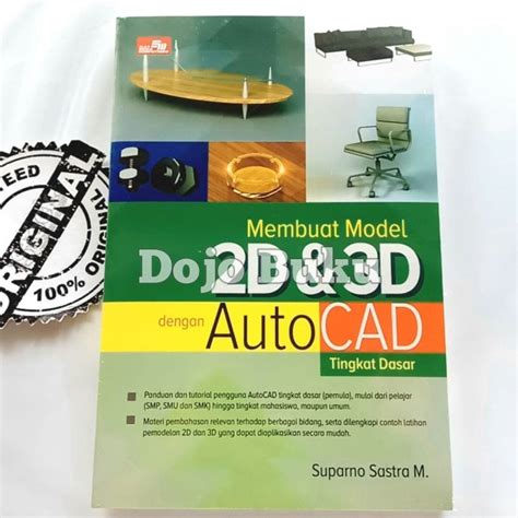 Jual Membuat Model D D Dengan Autocad Tingkat Dasar By Suparno