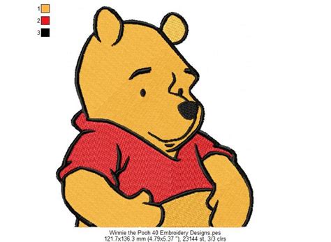 Winnie the Pooh 40 Embroidery Designs