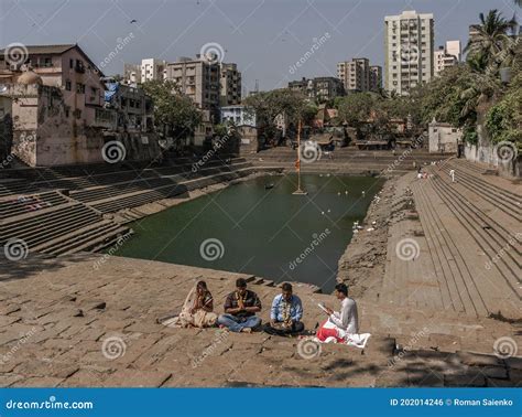 Banganga Tank Is An Ancient Water Reservoir That Is Part Of The